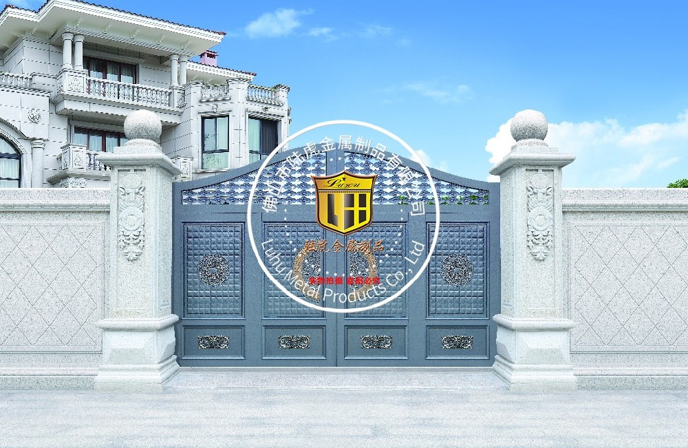 中式庭院门