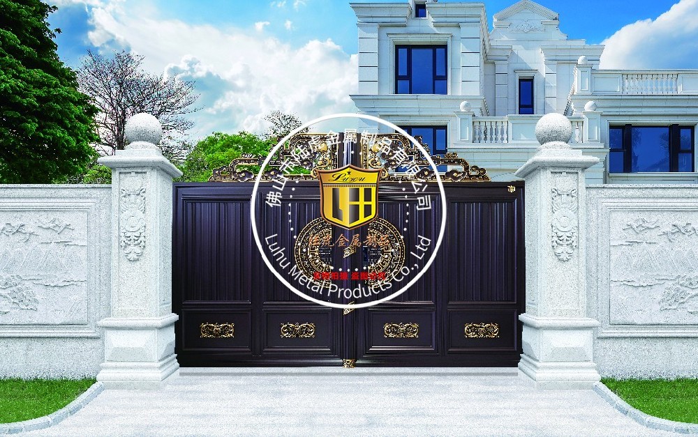 中式庭院门