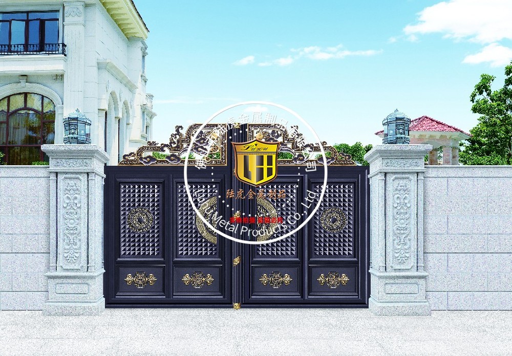 中式庭院门
